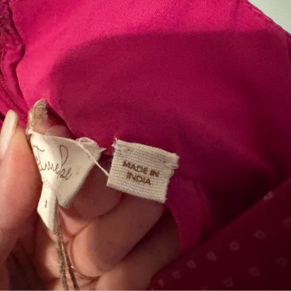 NWT Anthropologie Let Me Be Sleeveless Sheer Tiered Midi Dress Sz S - Picture 13 of 16